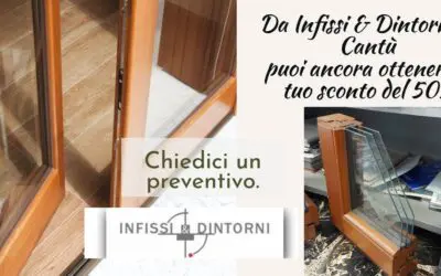 Rinnova i tuoi infissi con lo sconto in Fattura