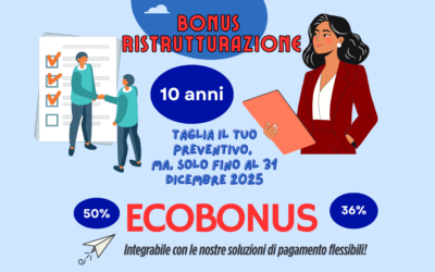 Taglia il tuo Preventivo fino a Dicembre
